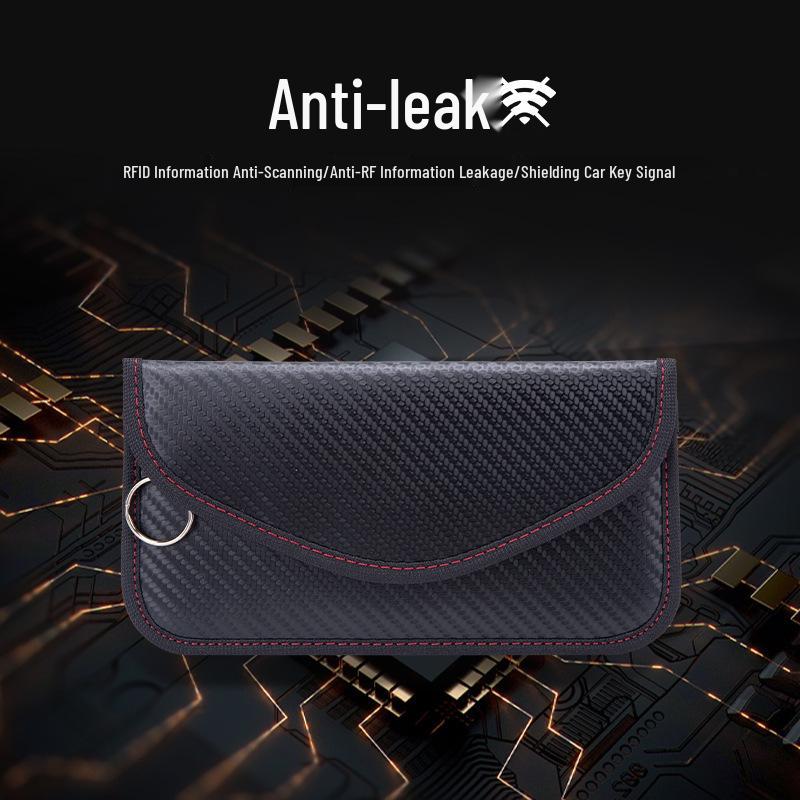 Cross-border RFID Shielding Phone Pouch for Anti-degaussing & Location Protection
