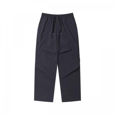 Black Curved Cut Pants Cwpam25352bkx