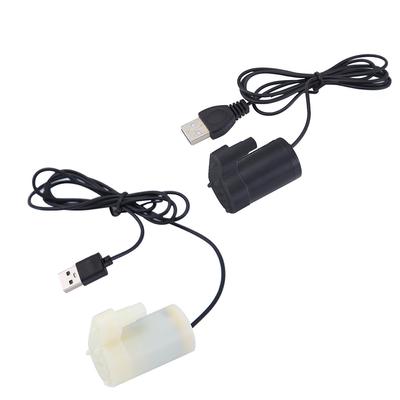 Mini ponorné vodné čerpadlo pre akváriá Napájanie cez USB pre DC 5V 2-3 l/min Nabíjačka Mini motorový vodné čerpadlo Príslušenstvo