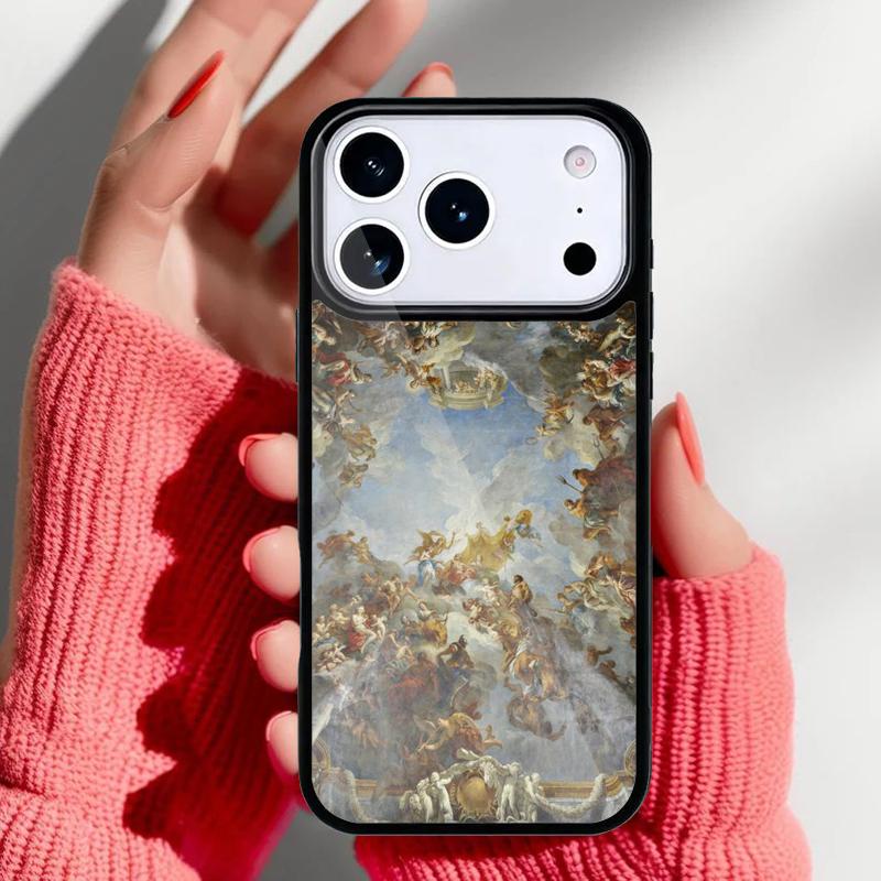 Renaissance Art Paint Phone Case for iPhone 17 Air 16e 15 14 13 Pro Max Back Cover for 12 11 Pro Coque