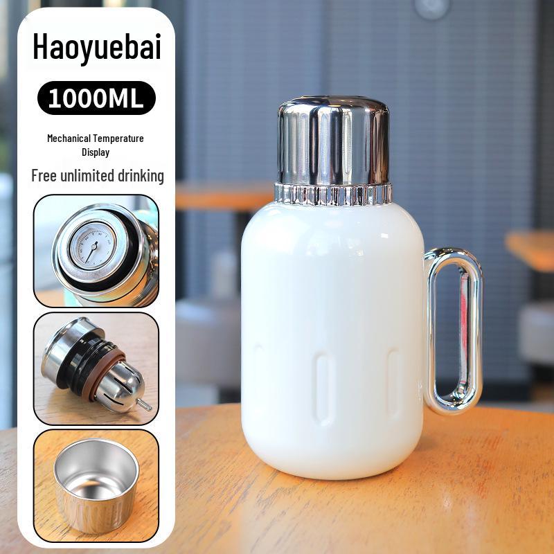 316 Stainless Steel Large-Capacity Insulated Stewing Tea Pot with Water Separation