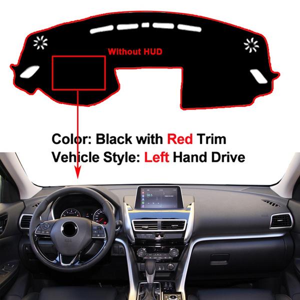 2 schichten Auto Auto Innen Dashboard Abdeckung Dash Matte Teppich Teppich Für Mitsubishi Eclipse Kreuz 2018 2019 2020 Sonnenschutz anti-slip Pad
