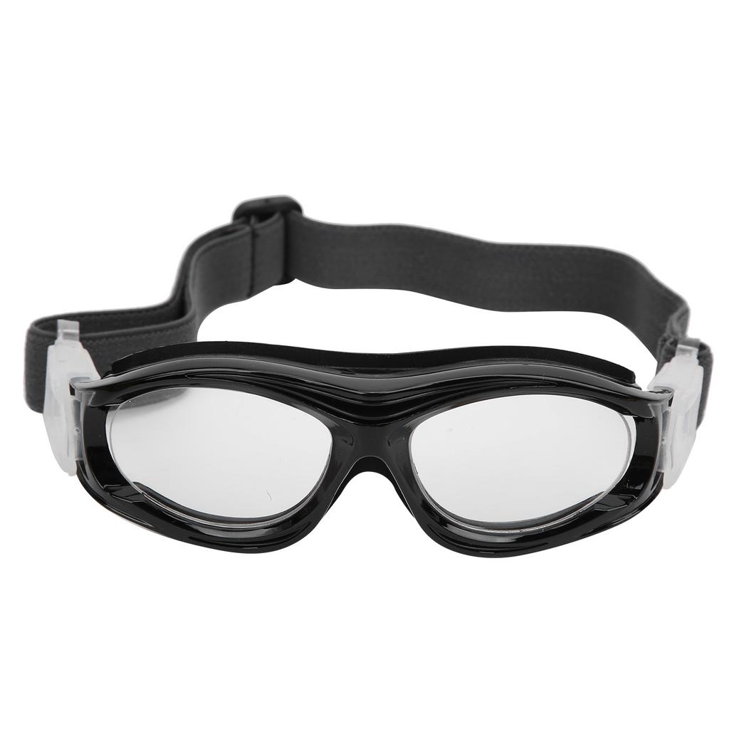 Children Outdoor AntiImpact ExplosionProof Basketball Protective Football Glasses(Black )