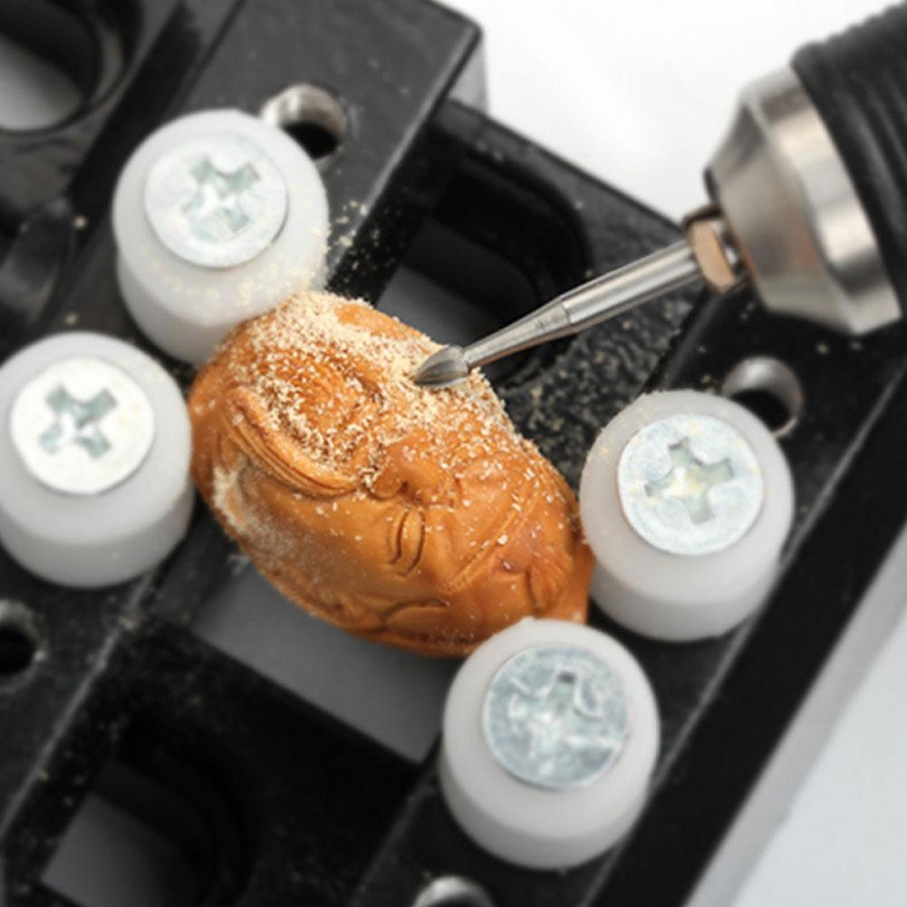 6Pcs/Set 2.35mm Handle Tungsten Steel Milling Cutter Carving Knife Engraving ToolL Size