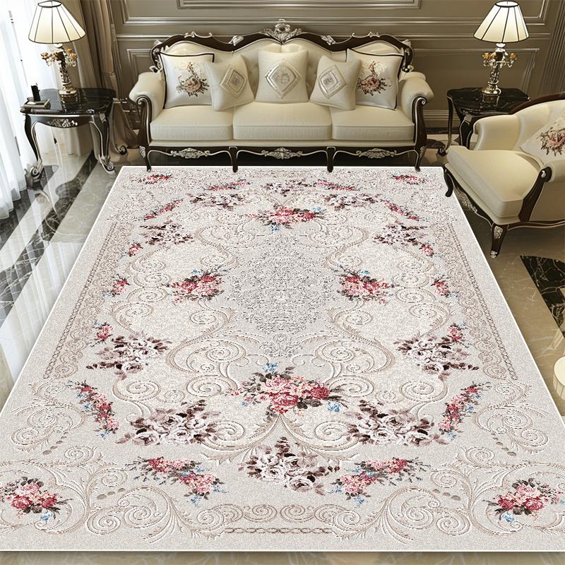 Chinese Style Tradition Carpet Living Room Printing Decoration Washable Soft Large Rugs Lounge Non-slip Customizable Foot Mats
