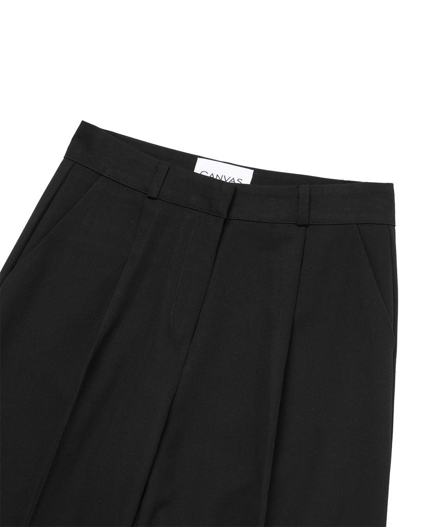 CNVS Straight Fit Slacks_Black