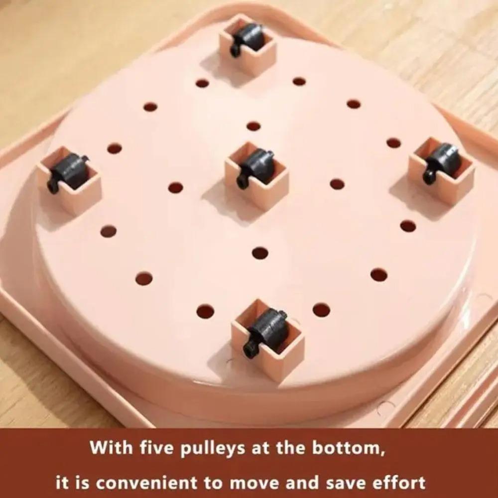 New Transport Stand Gas Bottle Holder Wheel Multifunctional Tank Tray Plastic Landing Type Gas Tank Base