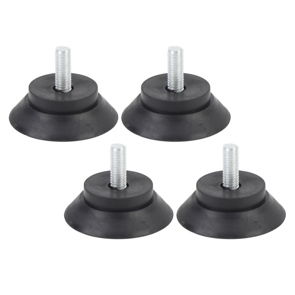4 buc picioare de cauciuc cu șurub antiderapant cu ventuză pentru echipamente de fitness pentru mobilier