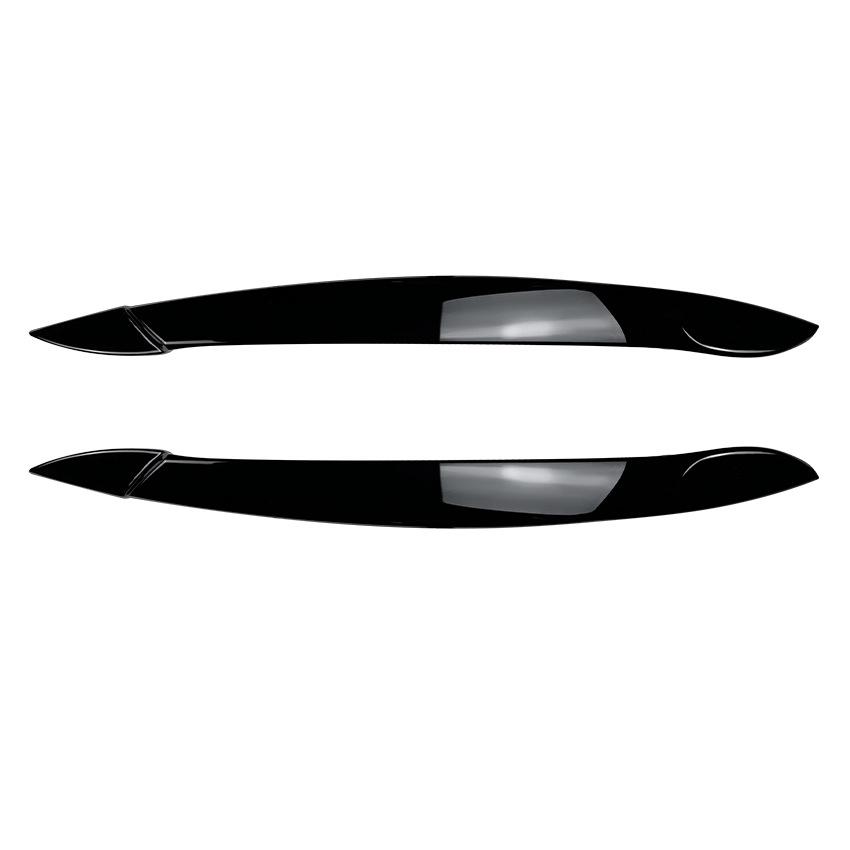 Applicable to BMW X5 E70 2008-2013 automotive carbon fiber pattern headlight eyebrow car sticker exterior accessories