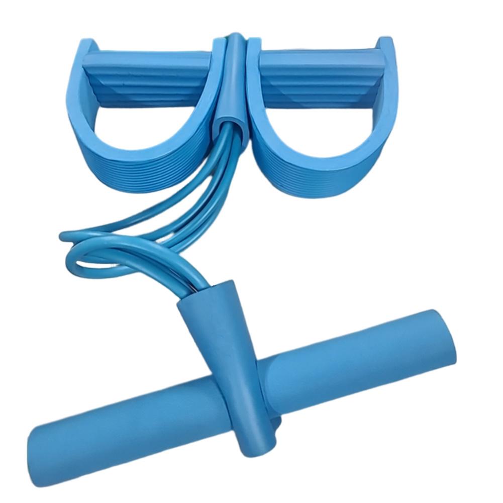 4 odporová elastická stahovací lana Cvičenec veslař Břicho posilovací pás Domácí posilovna Sportovní trénink Elastické pásy pro fitness vybavení