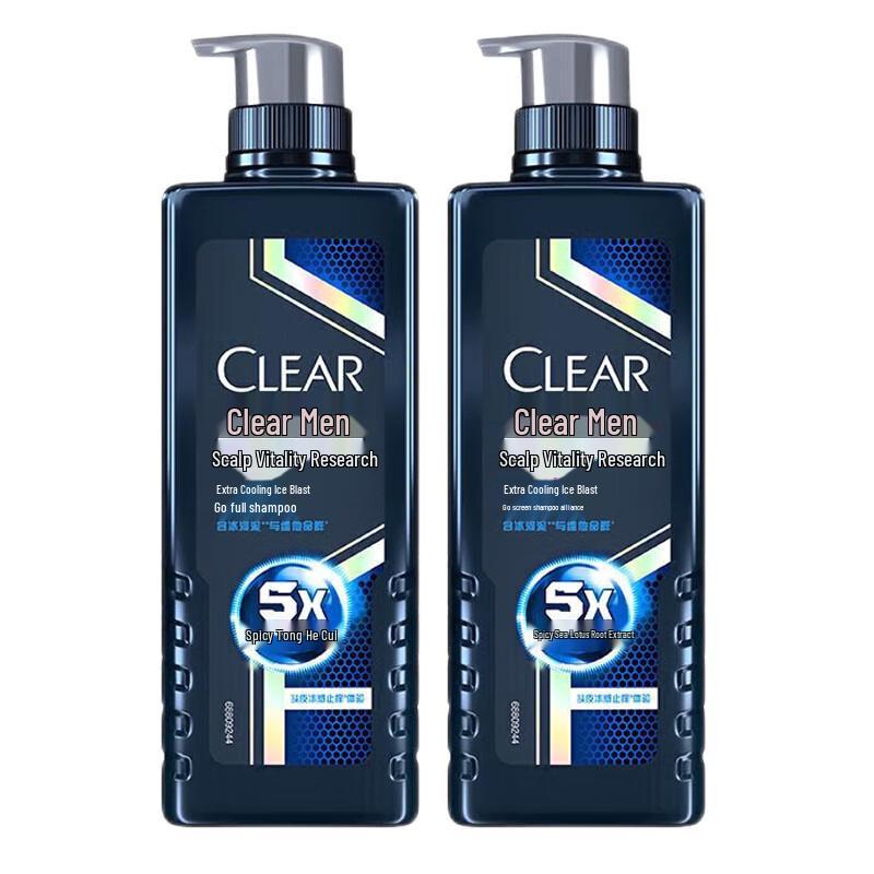 

Clear Men Anti-Dandruff Cooling Shampoo