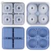Silicone Whiskey  Ice Cube Maker Tray with Lid Household DIY Ice Mold  Kitchen Bar Accessories  for Cooling Drinking