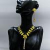 Premium Set Flower Necklace Premium Jewelry Set
