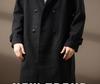 Men's Mid-Length High-Grade Double-Faced Wool Business Coat - Thick, Warm, and Fashionable for Winter