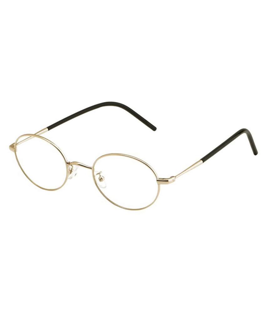 MAISON MASTER Pure Oval Glasses (Light Gold)