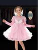 Vestido Lolita Princesa Kuromi para Meninas Verão 2025 - Nova Moda Elegante com Saia Bufante para Noite