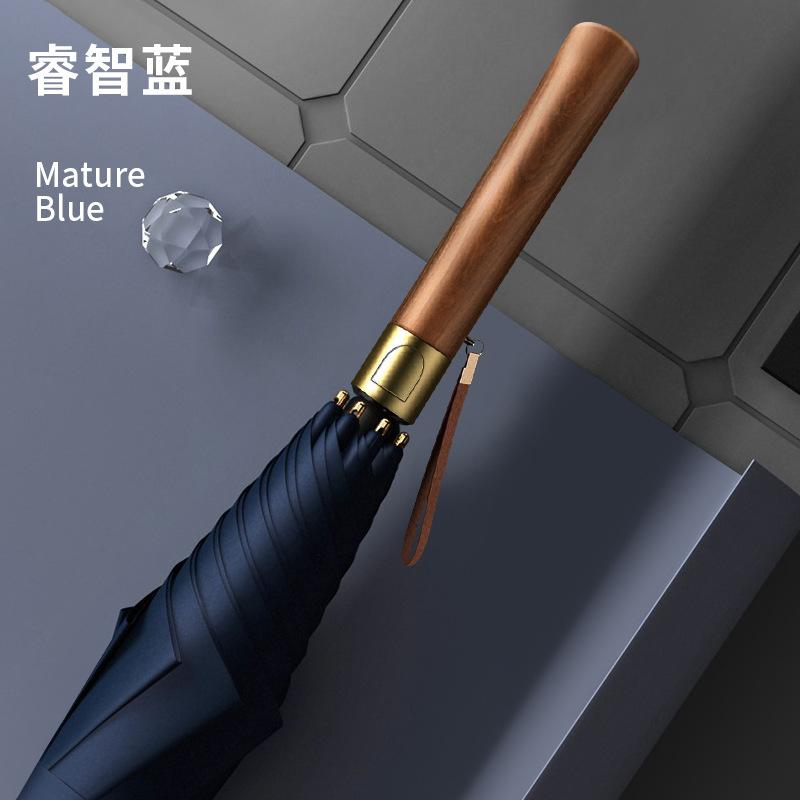 Ultra-light, strong and wind-resistant automatic long-handled transparent umbrella, advanced sense primary school children's umbrella photo artifact