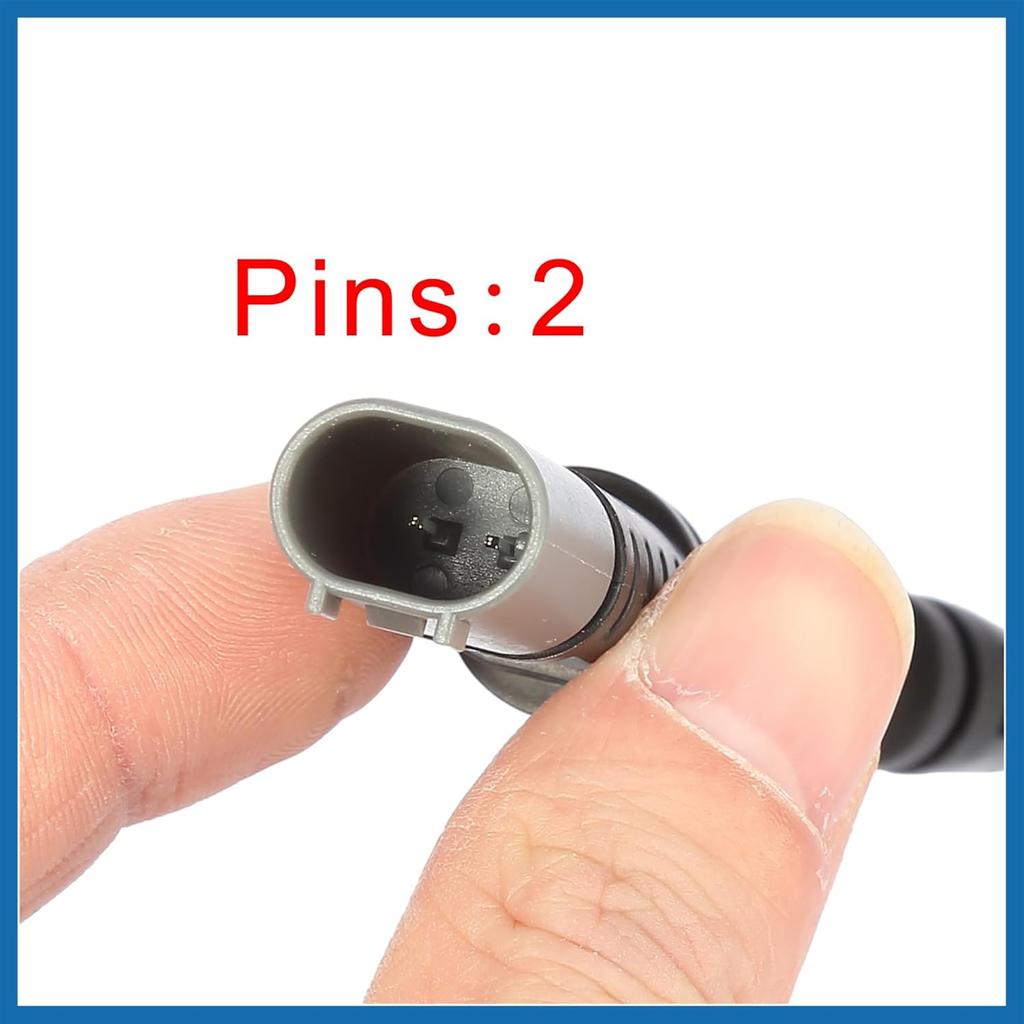 2pcs Car Front Brake Pad Electronic Wear Sensor Indicator 34356792289 for BMW 330i GT XDrive 2017-2018 Item Replacement