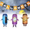 Lustiges und skurriles aufblasbares Kostüm Lustiges Soda-Getränkebecher-Hamburger-Pommes-Outfit für Halloween-Partys