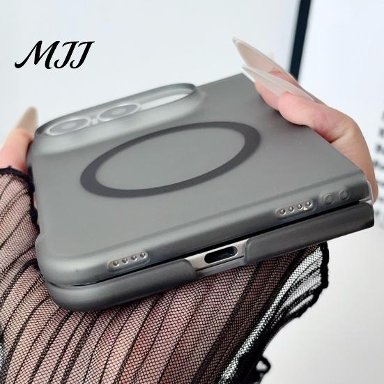 Ultra Thin Foldable Case Magnetic Clear for IPhoneDuo 2026, Anti-Yellowing PC Phone Cover Anti Oxidation Material with Precise Cutouts, Ultra-Thin