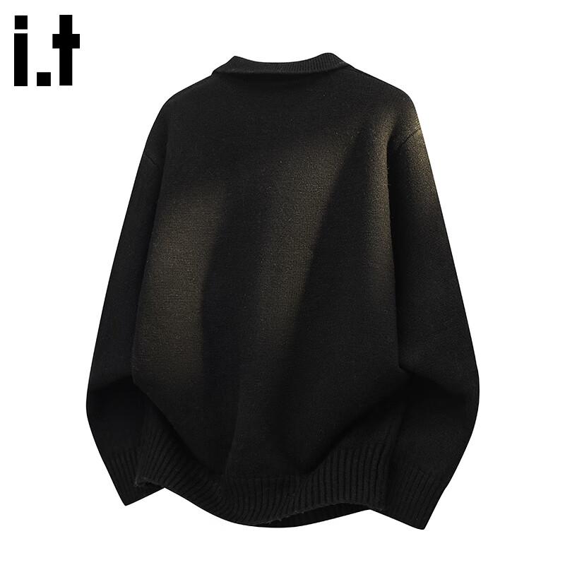 CHOCOOLATE Men's V-Neck Loose Knit Sweater