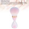 Soft and Fluffy Bristle Soft Nail Dust Brush Hourglass Manicure Cleaning Brush  Home Use