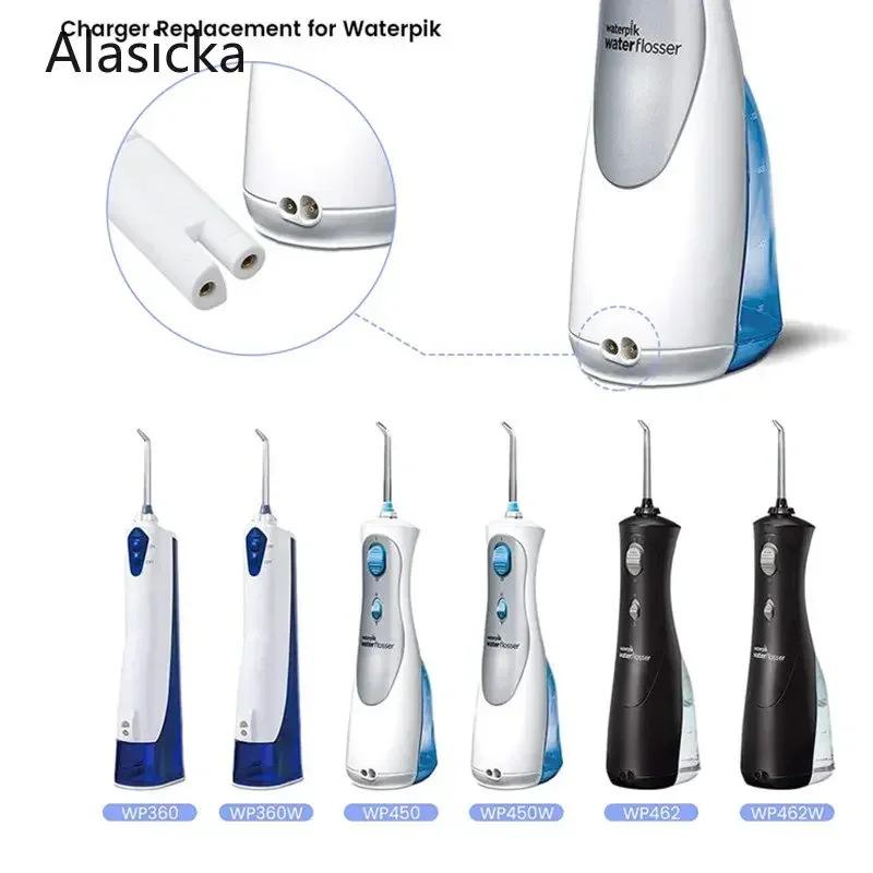 Double Fork Adapter for Waterpik WP360 WP360W WP462 WP462W WP450 WP450W WP450EC WP462EC Power Cord, EU/US Plug Power Charger
