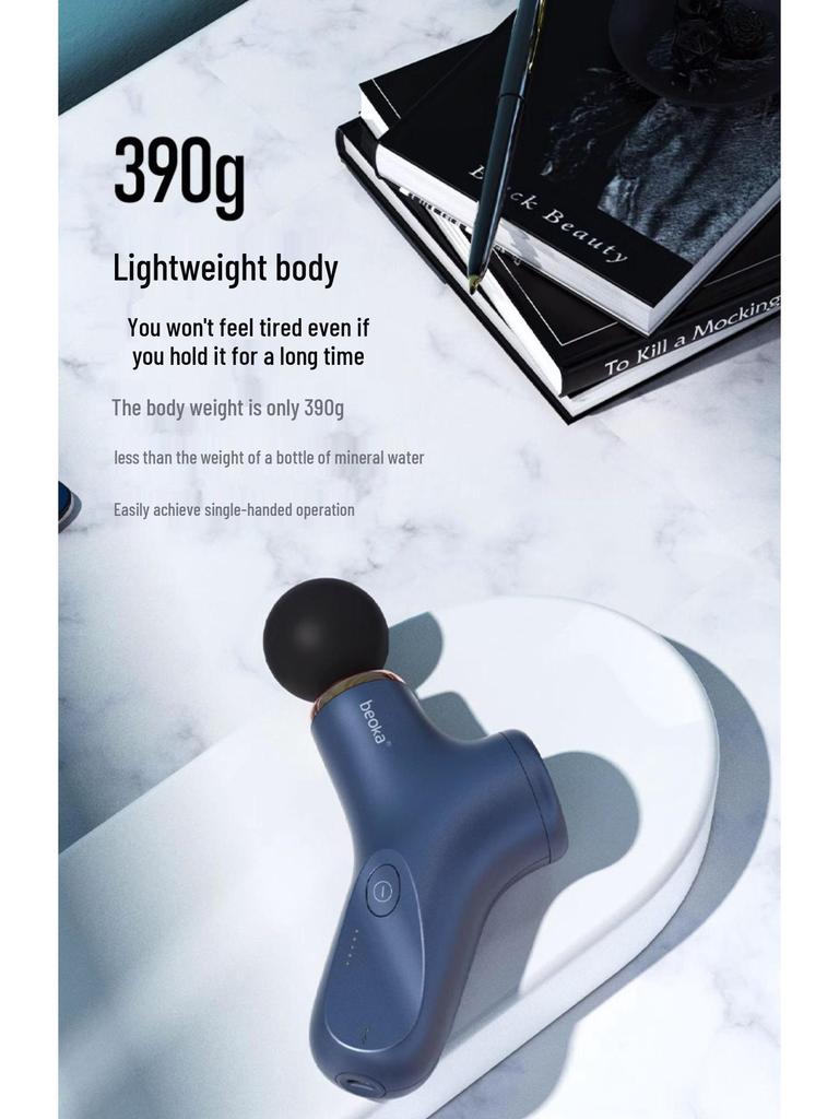 8beoka F2 Mini Fascia Gun: Electric Deep Muscle Relaxation Massager for Neck and Muscles