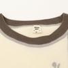 Hermes 24 Stainless Steel Cashmere Blend Stirrup Embroidered Short Sleeve Knit Tops 36 IvoryUsed
