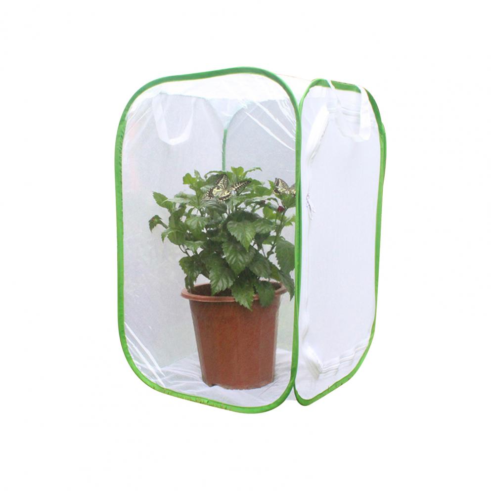 Schmetterlingsnetz-Käfig Grün Zusammenklappbarer Insektenkäfig Insekten-Habitat-Käfig Gottesanbeterin Stock Zucht Reißverschluss-Käfige Netzstoff-Habitat-Set