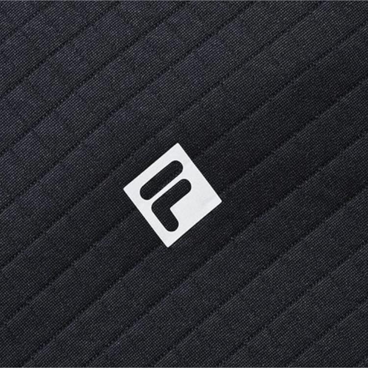 FILA Athletics Comfortable Knitted Long Sleeve Jacket Men Jacket Dark-Blue A11M243505F-NV