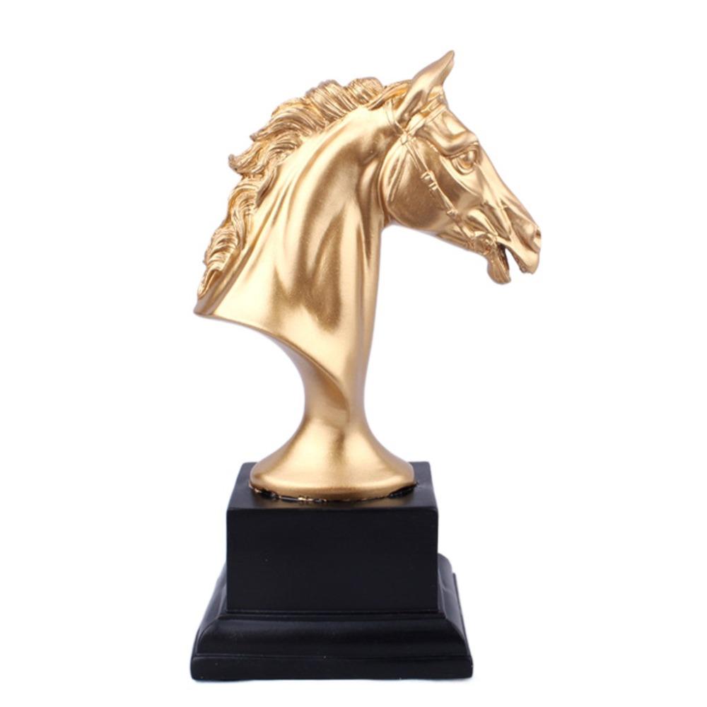

Kawaii Horse Head Figurine Cartoon Horse Resin Ornament Car Ornament Living Room
