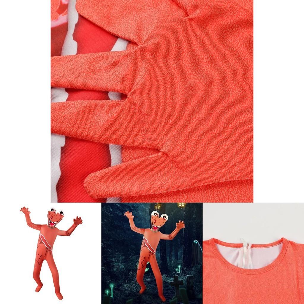 Buntes Roblox Rainbow Friends Cosplay Kostüm für Halloween-Partys und Karnevale