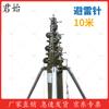 Movable Lifting Field Lightning Rod