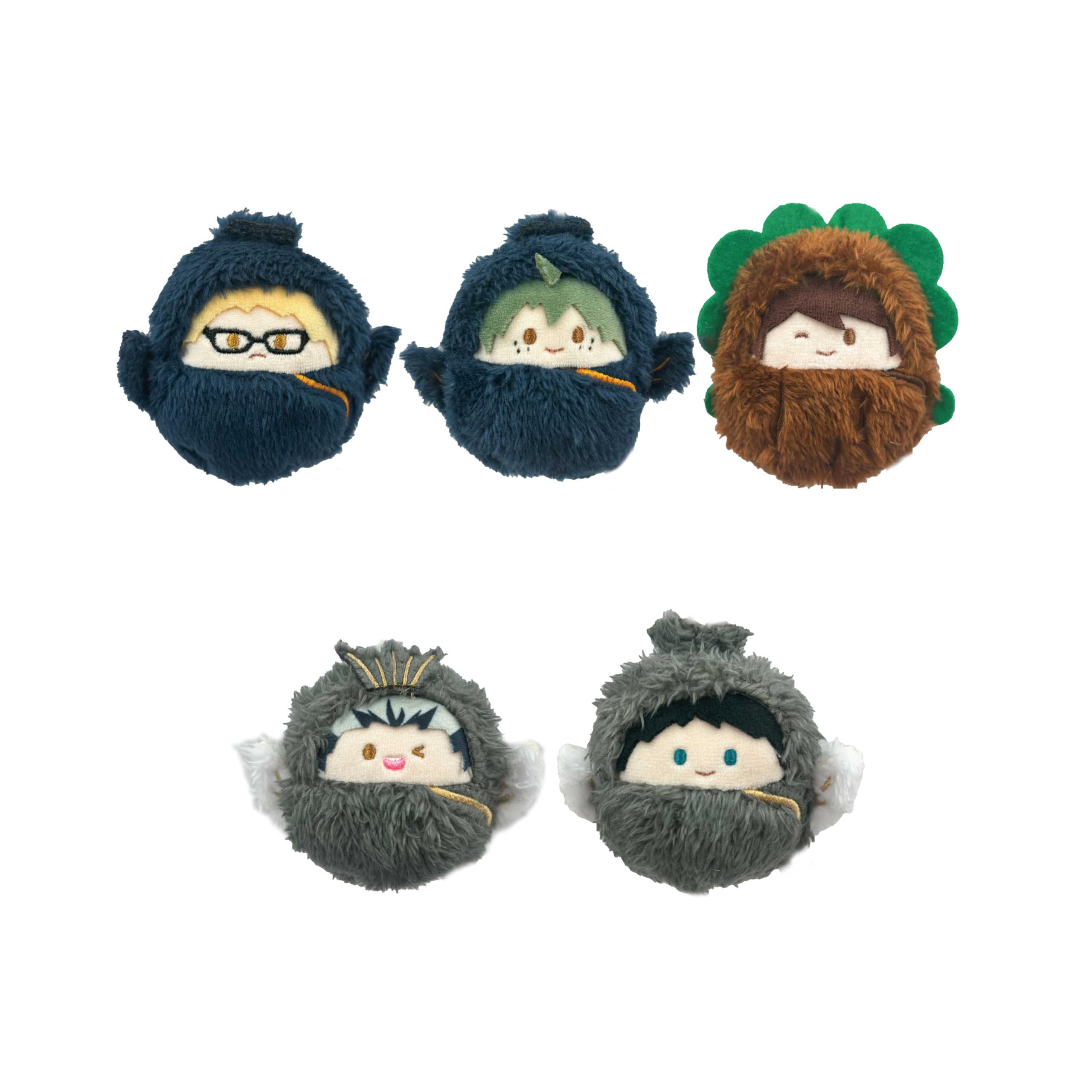 

Anime Kurumi Tappinui Box Haikyu!! Vol.2 5-Piece