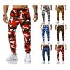 Pantalones de Hombre Camuflaje Pantalones de Jogging Pantalones Deportivos para Exterior Entrenamiento de Fútbol Pantalones de Fitness Pantalones de Chándal Casuales para Hombre