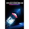 2PC Y7 Automotive LED Headlamps H4 Lens Super Bright Tangent Focusing High and Low Range Integrated LED Automotive Headlamps