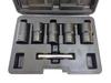 Lock Nut Buster Wheel Lock Nut Removal Socket Set 19mm 21mm 22mm 24mm 25mm Twist Turbo Socket Lock Nut Removal Tool Impact Wrench Compatible