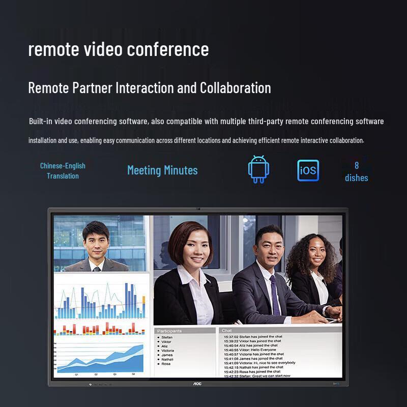 AOC T23Z 65-inch Conference Flat Panel All-in-One (CN version)