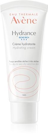 

Avène Hydrance Rich Hydrating Cream crème hydratante pour peaux sèches à très sèches TU прозрачный