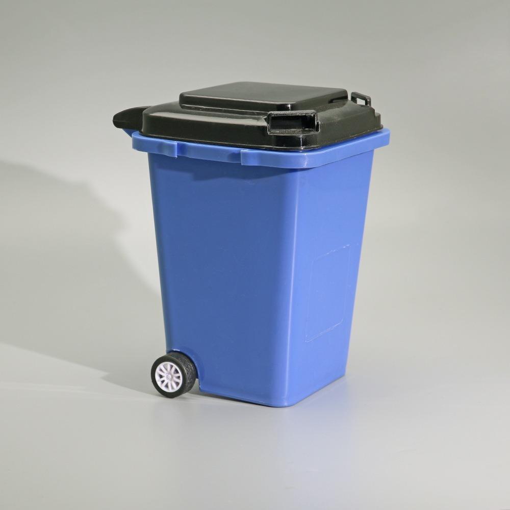 Creative Pen Container Roller Type Office Supplies New Office Desk Trash Bin