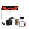 Car Truck Devil's Eye Signs Light Multilingual Car LED Matrix Pixel Panel Scrolling Advertising 5V USB Smart App Remote Control