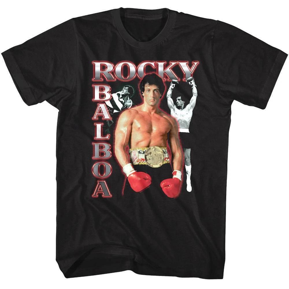 Rocky Glory Montage Men s T Shirt M