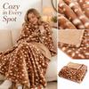 Deer Pattern Throw Blanket - Soft Cozy Blanket for Couch Bed, Lightweight Nap Blanket for Women Men