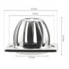 Stainless Steel Balcony Floor Drain Cover for Outdoor Roof Bathroom Floor Drainage Protection with Anti Blockage Design