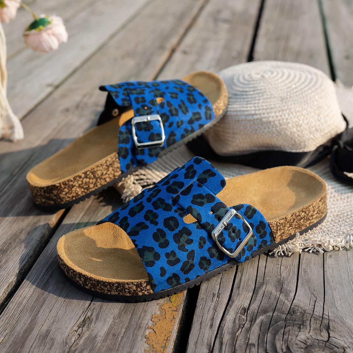Four-Season Open-Toe Sandals for Outdoor Wear, New Spring and Autumn Women s Sandals, 36 синий
