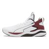 Puma Softride Fabric Synthetic Leather Comfortable Versatile Shock Absorbing Durable Mid-Top Casual Shoes Men Casual Shoes White Black 193737-09