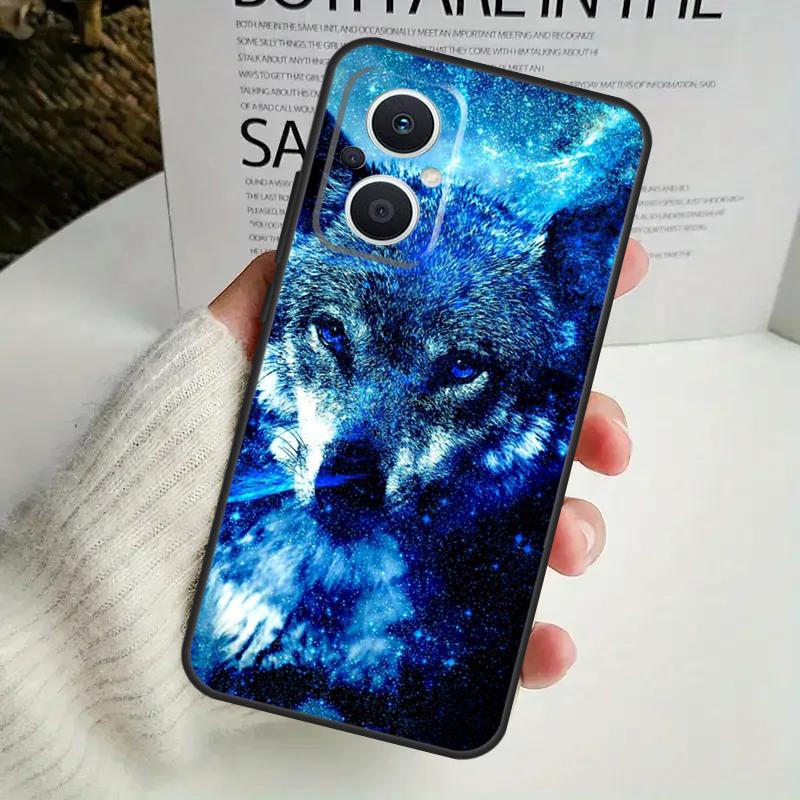 Animal Wolf Galaxy Phone Case For OPPO Reno 14F 12F 12 11 13 F 10 Pro 8T 7 8 Lite OPPO Find X9 X8 X6 X5 Pro Cover