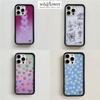 Wildflower Cases Carcasă Telefon Fluture Neon pentru iPhone 16 15 14 13 11 12 Pro Max Plus 16pro 17 Pro Max WF Fată Bule Margaretă Cover