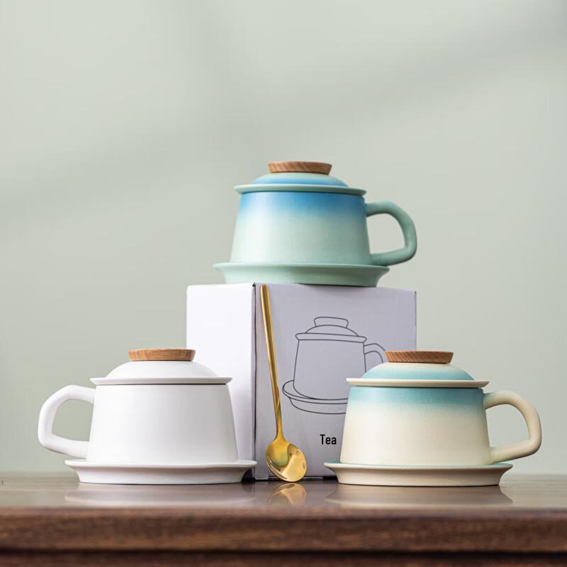 Shangqi Kiln-Changed Ceramic Tea Cup Set